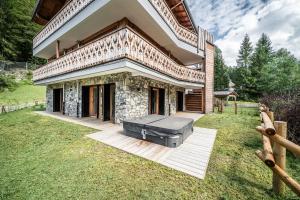 CHALET PASCAL A02 : Splendide T4 neuf avec jardin privatif et jacuzzi