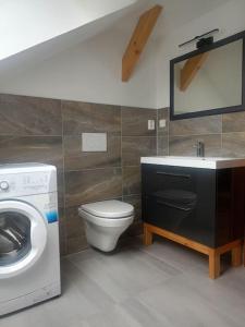 Apartmán ve srubu s balkónem