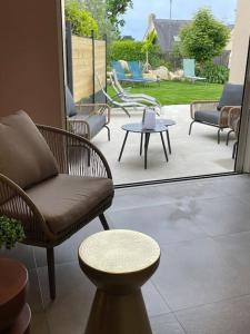 Villa Kerleven- 150m plage - Spa intérieur-piscine