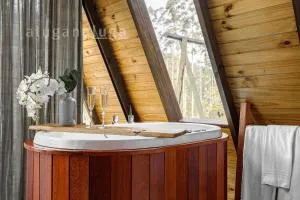 Chalé Alcântara - Com banheira para casal - Antônio Carlos