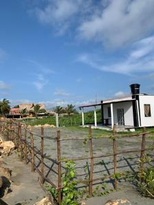 Cabaña frente al mar Encanto del Viento
