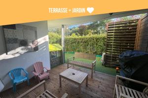 Appartements Le Coccon Entre Basso Cambo et Lardenne : photos des chambres