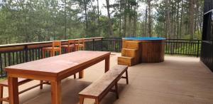 Cozy Porch Cabin with a View