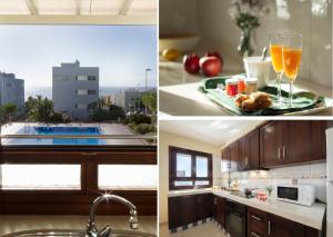 Beach apartment with terrace and pool