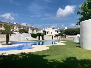 Costa Dorada Beach Villa with Shared Pool and Terrace