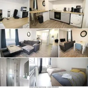 Verdun - Centre Ville - 3 couchages - Proche gare - 1 chambre - 5 personnes - Wifi - Géré par Presta-Zen'Services - 默兹河畔凡尔登