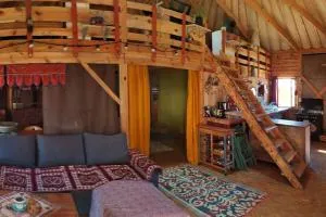 Grande YOURTE dans les jardins d'Amagaïa - Val Maravel