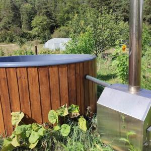 Maisons de vacances Grande YOURTE dans les jardins d-Amagaia : photos des chambres