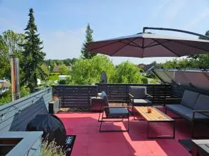 Dachnest mit Terasse & Sauna - Oerlinghausen