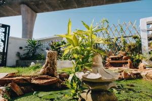 浪漫花园的两卧民宿 独立庭院 近mrt 3