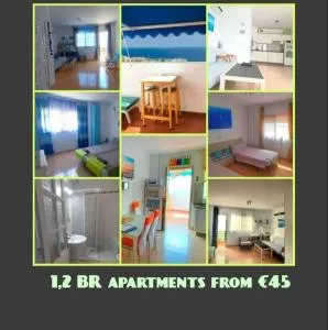 5 minutes close by Playa del Inglés-1&2BR aptm with view & private terrace for 2 persons - El Tablero