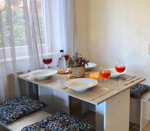 Ruhige Ferienwohnung mit Garten am Fluss