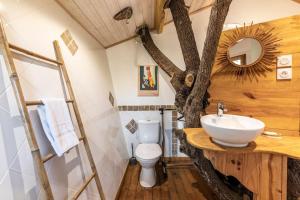 Maisons de vacances Cabane Dans les Arbres, Domaine de l Ogliastru : photos des chambres