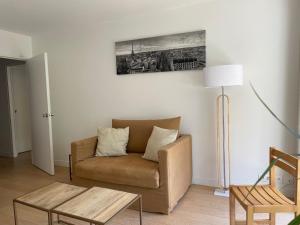 Appartements Charmant 2 pieces vue sur jardin : photos des chambres