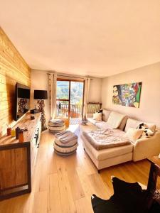 Appartements Appartement 2 pieces spacieux terrasse vues sur les pistes : photos des chambres