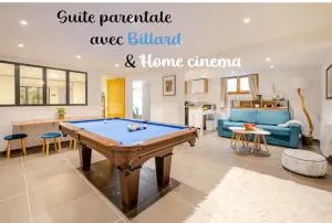 Logement avec billard, home cinéma et terrasse privatisés - Maxilly-sur-Léman
