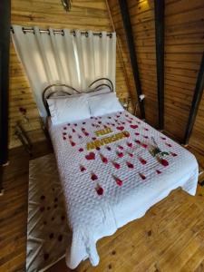 Chalé do lago para casais Fazenda Serramar