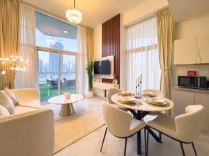 Millennium Binghatti Residence 2BR Burj Khalifa and Lake