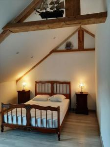 Maisons de vacances Maison en pierre : photos des chambres