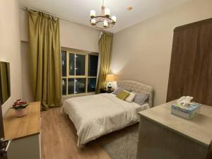 Comfortable 2-BR apt in JVC, Dubai with Balcony