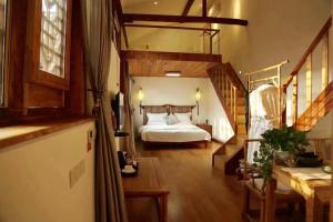 진중 Pingyao Cloudy Guest House 호텔 스위트룸