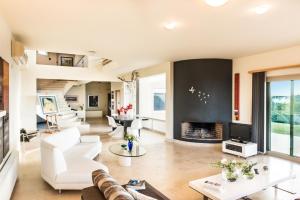 Villa Mariposa - panoramic sea view - near Chania city