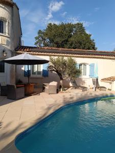 Appartements Appartement charmant au Luc avec piscine partagee, 42 m² : photos des chambres