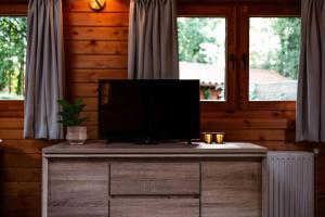 Sfeervol houten huisje met omheinde tuin op de Veluwe