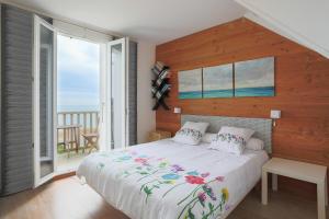 Maisons de vacances Maison face mer acces direct plage : photos des chambres