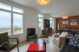 Maisons de vacances Maison face mer acces direct plage : photos des chambres