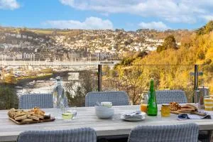 Homefield - Chic charm with unrivalled river views - Kingswear