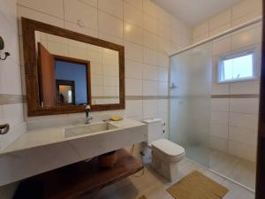 Casa para 9 pessoas a 400m da praia com AC