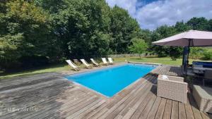 Villas Domaine de Cachaou Logis du Pujeau sauna & spa piscine chauffee : photos des chambres
