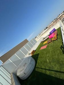 Appartements Luxueux 5 pc, Jacuzzi, rooftop, terrasse, clim : photos des chambres