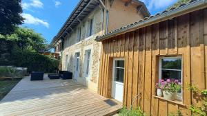 Maisons de vacances Domaine de Cachaou Villa Leyr'ial sauna & spa : Maison 3 Chambres