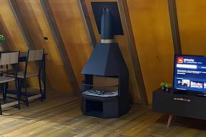 Chalé dos Alpes 1 hidromassagem e Lareira