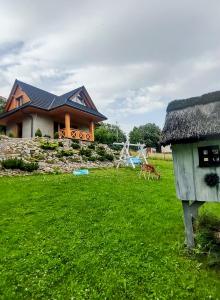 Beskidzka Kępa Szczyrk - domek z balią i pięknym widokiem na góry