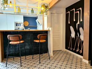 Maisons d'hotes Maison d'exception proche gare - La Maison Des Petits Sablon : photos des chambres