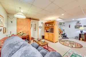 Georgia Home with 2 Fire Pits and Creek Access! - Hayesville