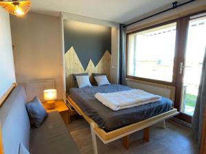 Studio 26m² skis aux pieds, 4 pers, Plagne Villages - FR-1-181-2833