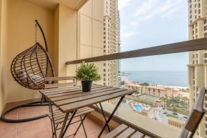 1-BR Stunning Sea View Beachfront JBR