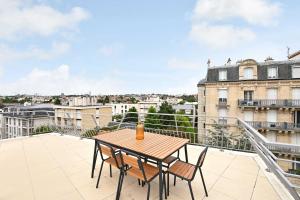 Appartements Chic Duplex with Rooftop -3BD-6P- Nogent-sur-Marne : photos des chambres