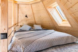 Osada Poli Zawoja - Panoramiczny Domek z Prywatną Balią i Hydromasażem