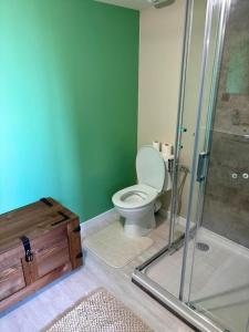 Maisons de vacances Gites Rozanna avec acces detente SPA JACUZZI : photos des chambres