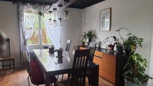 La maison ocre - chambre turquoise