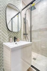 Appartement chic industriel Paris 2ème