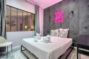 Appartement chic industriel Paris 2ème