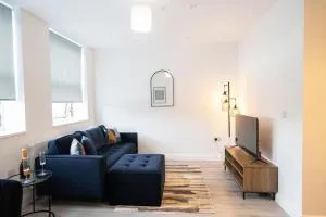 Luxury 1-Bed Flat - Free Parking - 比肯希尔