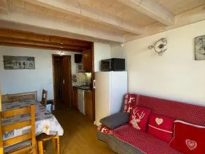 Saisies : 3 pièces mezzanine, 2 salles de bains, vue pistes - FR-1-293-76 - Hauteluce