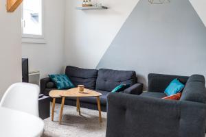 Appartements 3 ch Centre Ville proche Gare Wifi Ile Millocheau : photos des chambres